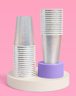 Shimmer Cups - 50 paper cups