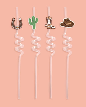 Saddle Up Straws - 16 reusable straws