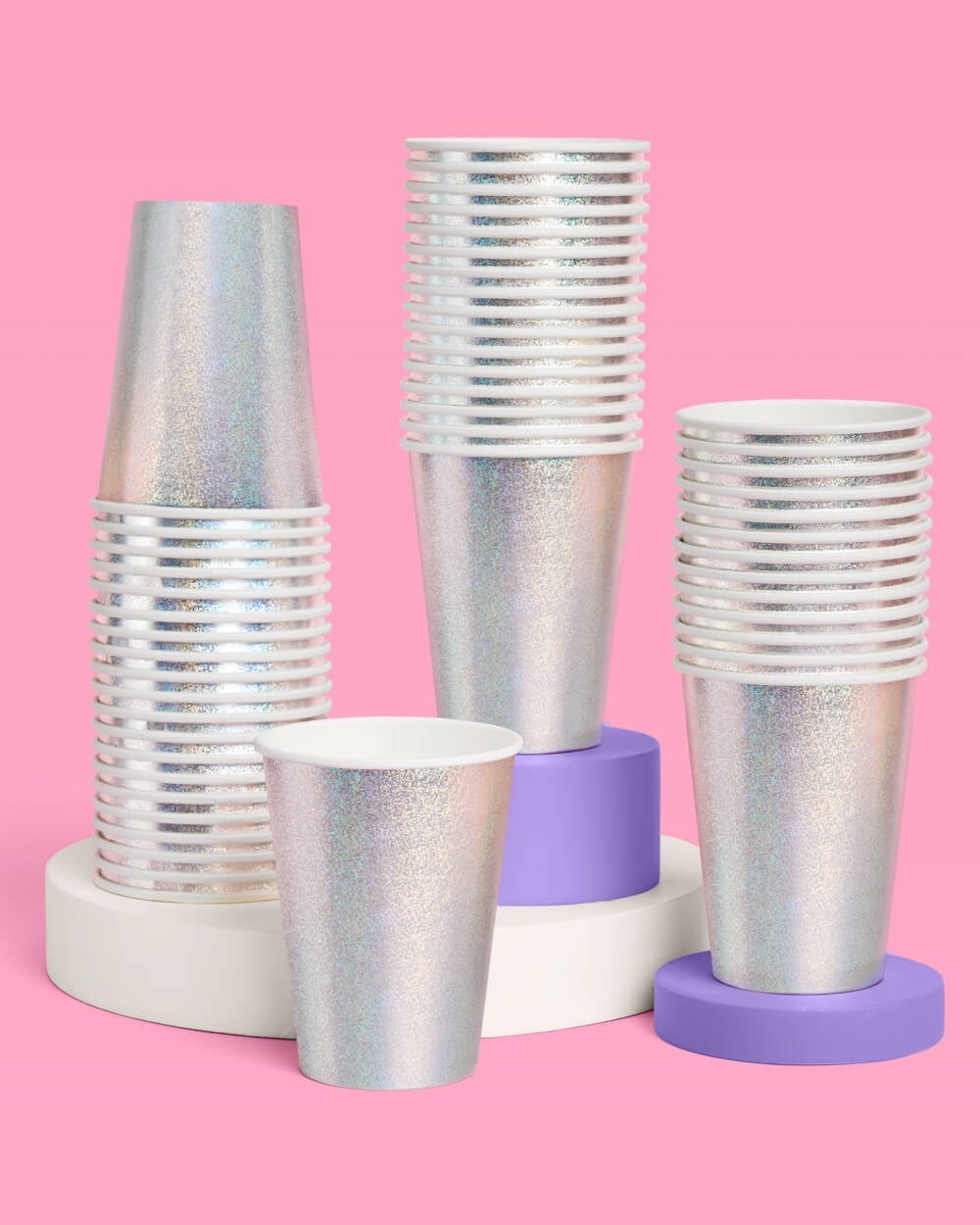 Shimmer Cups - 50 paper cups