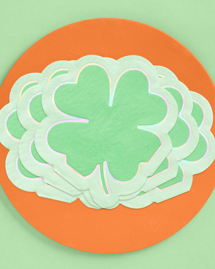 Shamrock Napkins - 25 paper napkins