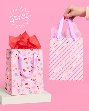 Gifting Era Bag Set - 6 gift bags